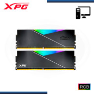 MEMORIA 32GB (2x16GB) DDR4 XPG SPECTRIX D50 ROG CERTIFIED RGB BLACK BUS 3600MHZ (PN:AX4U360016G17H-DC50R)