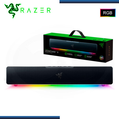 PARLANTE RAZER LEVIATHAN V2 X BLACK SOUNDBARD THX CHROMA USB (PN:RZ05-04280100-R3U1)