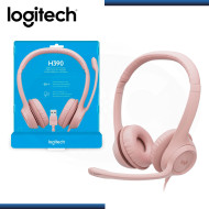 AUDIFONO LOGITECH H390 ROSE CON MICROFONO USB (PN:981-001280)