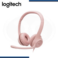 AUDIFONO LOGITECH H390 ROSE CON MICROFONO USB (PN:981-001280)