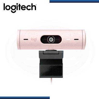 WEBCAM LOGITECH BRIO 500 ROSE FULL HD 1080P USB-C (PN:960-001418)