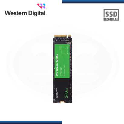 SSD 240GB WESTERN DIGITAL SN350 GO M.2 2280 PCIe GEN3 (PN:WDS240G2G0C-00AJM0)