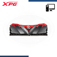 MEMORIA 8GB DDR4 XPG GAMMIX D30 BLACK RED BUS 3600MHZ (PN:AX4U36008G18I-SR30)