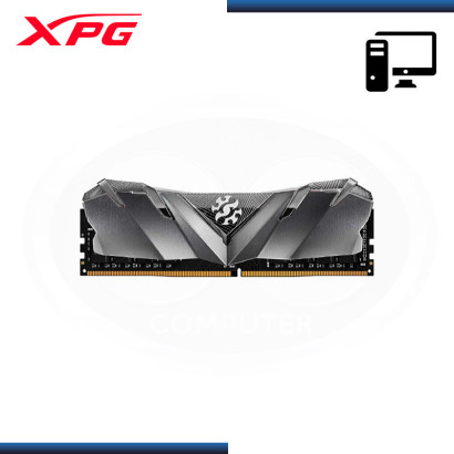 MEMORIA 8GB DDR4 XPG GAMMIX D30 BLACK GRIS BUS 3600MHZ (PN:AX4U36008G18I-SB30)
