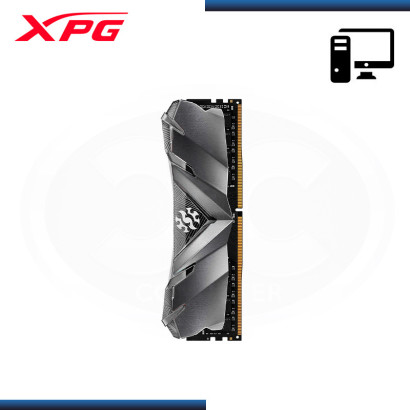 MEMORIA 8GB DDR4 XPG GAMMIX D30 BLACK GRIS BUS 3200MHZ (PN:AX4U32008G16A-SB30)