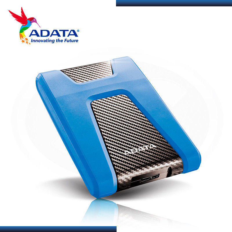 Disco Duro 1tb Externo Adata Hd650 Azul Usb 32 Pnahd650 1tu31 Cbl 8754