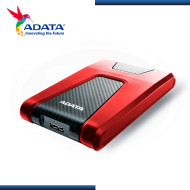 DISCO DURO 1TB EXTERNO ADATA HD650 ROJO USB 3.2 (PN:AHD650-1TU31-CRD)