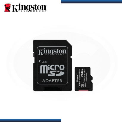 MEMORIA 256GB MICRO SD KINGSTON CANVAS SELECT PLUS (PN:SDCS2/256GB)