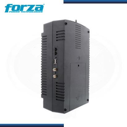 UPS FORZA HT-1002LCD INTERACTIVA 10 TOMAS 2 USB 1000VA/600W