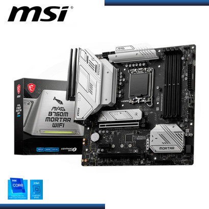 PLACA MSI MAG B760M MORTAR WI-FI DDR5 LGA 1700 (PN:911-7E01-012)
