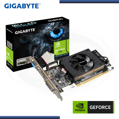 Placa de Vídeo Pcyes Nvidia Geforce GT 710 1GB DDR3 64 Bit - Ibyte