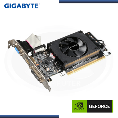 GIGABYTE GEFORCE GT 710 2GB DDR3 64 BITS (PN:GV-N710D3-2GL)