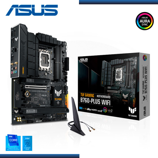 PLACA ASUS TUF GAMING B760-PLUS WI-FI DDR5 LGA 1700 (PN:90MB1ER0-M0AAY0)