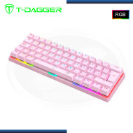 TECLADO T-DAGGER ARENA PINK RGB SWITCH RED ESPAÑOL (PN:T-TGK321P-RGB-SP-RED)