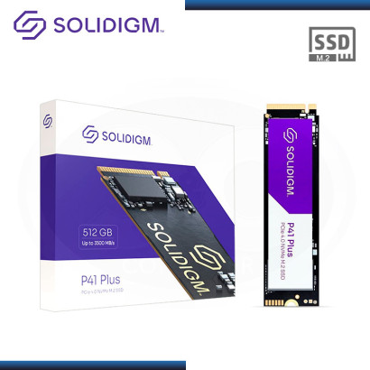 SSD 512GB SOLIDIGM P41 PLUS M.2 2280 PCIe NVMe 4.0x4 (PN:SSDPFKNU512GZX1)
