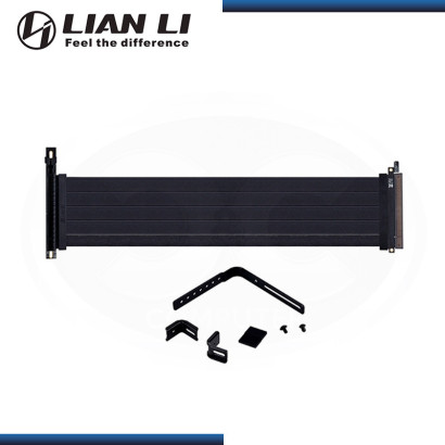 LIAN LI O11D EVO VERTICAL BLACK PARA TARJETA GRAFICA PCIe X16 4.0 (PN:011DE-2X -BLACK)