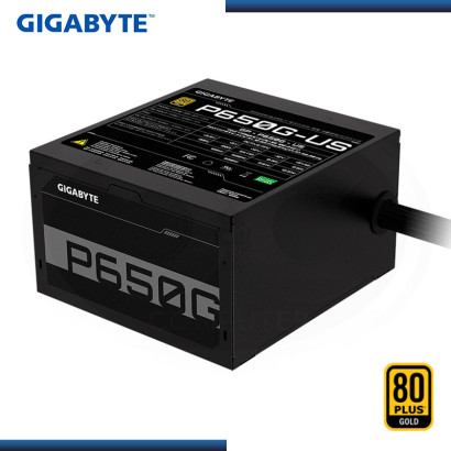 FUENTE GIGABYTE P650G 650W 80 PLUS GOLD (PN:GP-P650G-US)