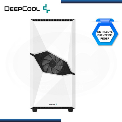 CASE DEEPCOOL CYCLOPS ARGB WHITE SIN FUENTE VIDRIO TEMPLADO USB 3.0 (PN:R-WHAAE1-C-1)