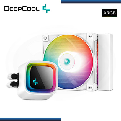 DEEPCOOL LS320 WHITE ARGB REFRIGERACION LIQUIDO AMD/INTEL (PN:R