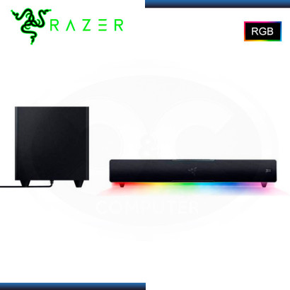 PARLANTE RAZER LEVIATHAN V2 BLACK SOUND BAR BLUETOOH THX RGB CHROMA USB (PN:RZ05-03920100-R3U1)