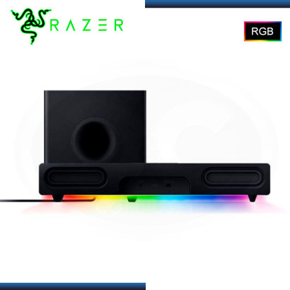 PARLANTE RAZER LEVIATHAN V2 BLACK SOUND BAR BLUETOOH THX RGB CHROMA USB (PN:RZ05-03920100-R3U1)