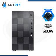 CASE ANTRYX XM-330 CON FUENTE 500W VIDRIO TEMPLADO USB 3.0/USB 2.0 (PN:AC-XM330-500CPR1)