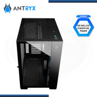 CASE ANTRYX FX 900 BLACK ARGB SIN FUENTE VIDRIO TEMPLADO USB 3.0 (PN:AC-FX900K)