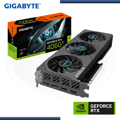 GIGABYTE GEFORCE RTX 4060Ti 8GB GDDR6 128BITS EAGLE (PN:GV-N406TEAGLE-8GD)