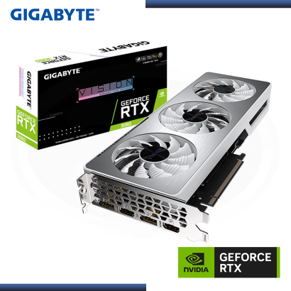 GIGABYTE GEFORCE RTX 3060 12GB GDDR6 192BITS VISION OC (PN:GV-N3060VISION OC-12GD)