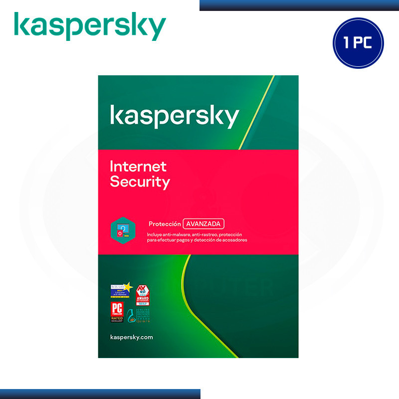 KASPERSKY INTERNET SECURITY 1 PC DESCARGA VIRTUAL LICENCIA 12 MESES (PN:KL1939DDAFS)