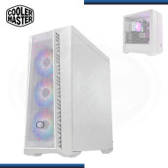 CASE COOLER MASTER MASTERBOX 520 MESH SAKURA WHITE SIN FUENTE VIDRIO TEMPLADO USB 3.2 (PN:MB520-WGNN-S02)
