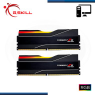 MEMORIA 32GB (16GBx2) DDR5 G.SKILL TRIDENT Z5 NEO RGB BLACK AMD EXPO BUS 6000MHz (PN:F5-6000J3038F16GX2-TZ5NR)