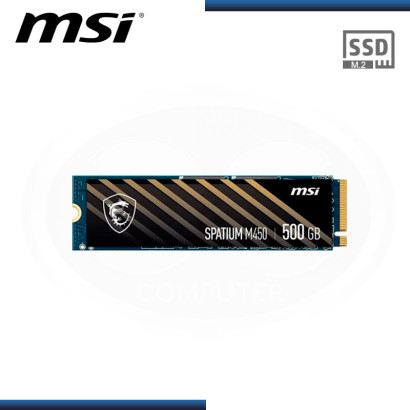 SSD MSI SPATIUM M450 500GB M.2 NVMe M.2 PCIe 4.0