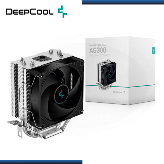 DEEPCOOL GAMMAXX AG300 BLACK REFRIGERACION AIRE AMD/INTEL (PN:R-AG300-BKNNMN-G)