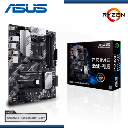 PLACA ASUS PRIME B550-PLUS AMD RYZEN DDR4 AM4 (PN:90MB14U0-M0AAY0)