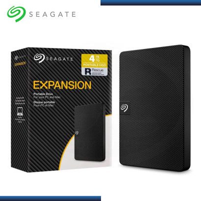 DISCO DURO 4TB EXTERNO SEAGATE EXPANSION USB 3.0 (PN:STKM4000400)