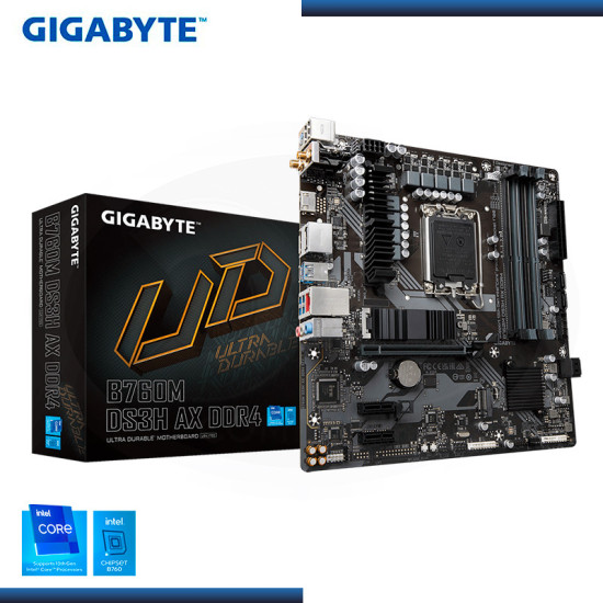 PLACA GIGABYTE B760M DS3H AX DDR4 LGA 1700