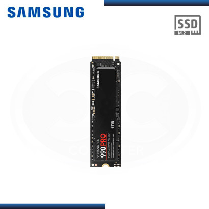 SSD 1TB SAMSUNG 990 PRO M.2 2280 NVMe PCIe GEN4 (PN:MZ-V9P1T0B/AM)