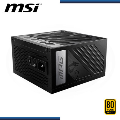 FUENTE MSI MPG A850G PCIE5 BLACK 850W 80 PLUS GOLD MODULAR (PN:306-7ZP7B23-CE0)