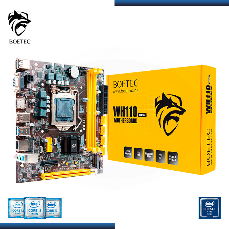 PLACA BOETEC WH110 DDR4 LGA 1151