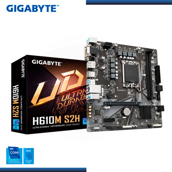 PLACA GIGABYTE H610M S2H DDR5 LGA 1700