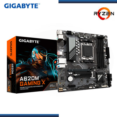 PLACA GIGABYTE A620M GAMING X AMD RYZEN DDR5 AM5