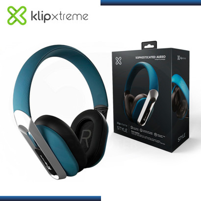 AUDIFONOS KLIP XTREME STYLE BLUE BLUETOOTH (PN:KWH-750BL)