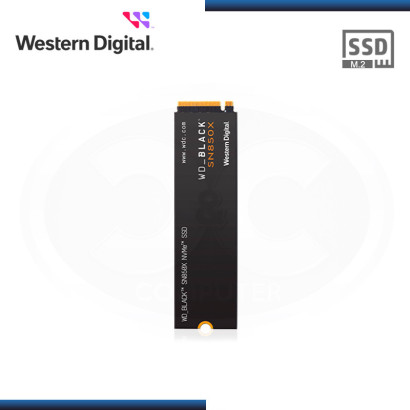 SSD 2TB WESTERN DIGITAL BLACK SN850X M.2 2280 NVMe PCIe GEN4(PN:WDS200T2XOE-00BCA0)