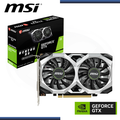 MSI GEFORCE GTX 1650 4GB GDDR6 128BITS VENTUS XS OC EDITION (PN:912-V809-3616)