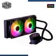 COOLER MASTER MASTERLIQUID 240L CORE BLACK ARGB REFRIGERACIÓN LIQUIDO AMD/INTEL (PN:MLW-D24M-A18PZ-R1)