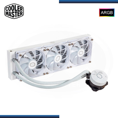 COOLER MASTER MASTERLIQUID 360L CORE WHITE ARGB REFRIGERACIÓN LIQUIDO AMD/INTEL (PN:MLW-D36M-A18PZ-RW)