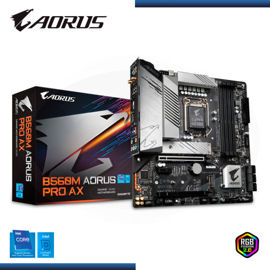 PLACA AORUS B560M PRO AX DDR4 LGA 1200