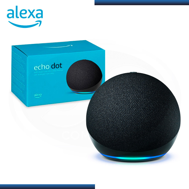 ALEXA ECHO DOT BLACK 5TA GENERACION PARLANTE INTELIGENTE