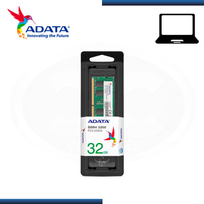 MEMORIA 32GB DDR4 ADATA SODIMM BUS 3200MHZ (PN:AD4S320032G22-SGN)